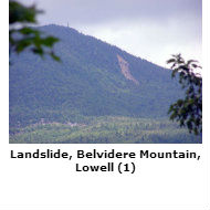 Belvidere Mountain landslide