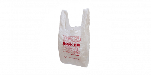 Plastic grocery bag.