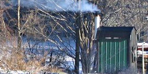 Outdoor wood furnace