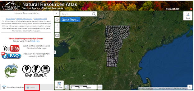 Access VDI through ANR Atlas  Department of Environmental Conservation