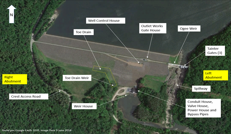 Waterbury Dam Diagram