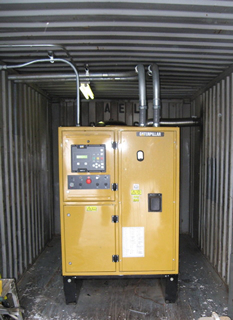 diesel-powered generator