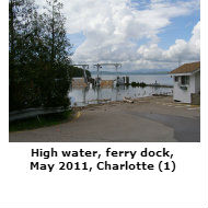 High water, May 2011, Charlotte