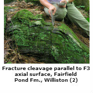 Fractured cleavage, Williston