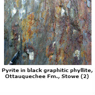 Pyrite, Stowe