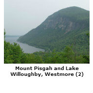 Lake Willoughby and Mount Pisgah