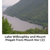 Lake Willoughby and Mount Pisgah