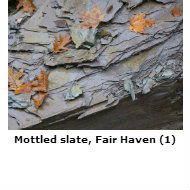 Mottled slate, Fair Haven
