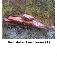 Red slate, Fair Haven