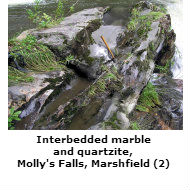 Marble and quartzite, Marshfield