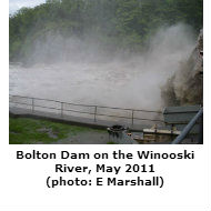 Bolton Dam, May 2011
