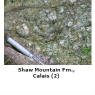 Shaw Mountain Formation, Calais