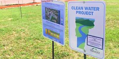 Clean Water Project Sign
