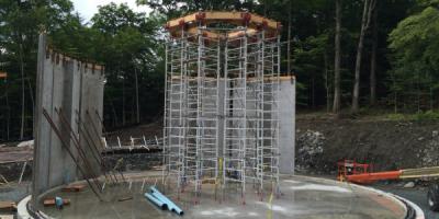 Water Storage Tank Under Construction