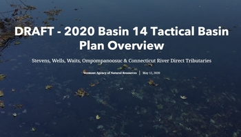 Basin 14 Tactical Basin Plan Overview Story Map link coming soon.