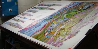 Geologic map first print