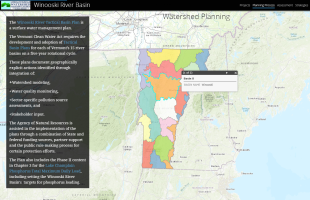 Link to Winooski Basin Story Map