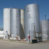 large gasoline storage containers