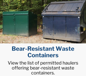 Bear-resistant dumpsters