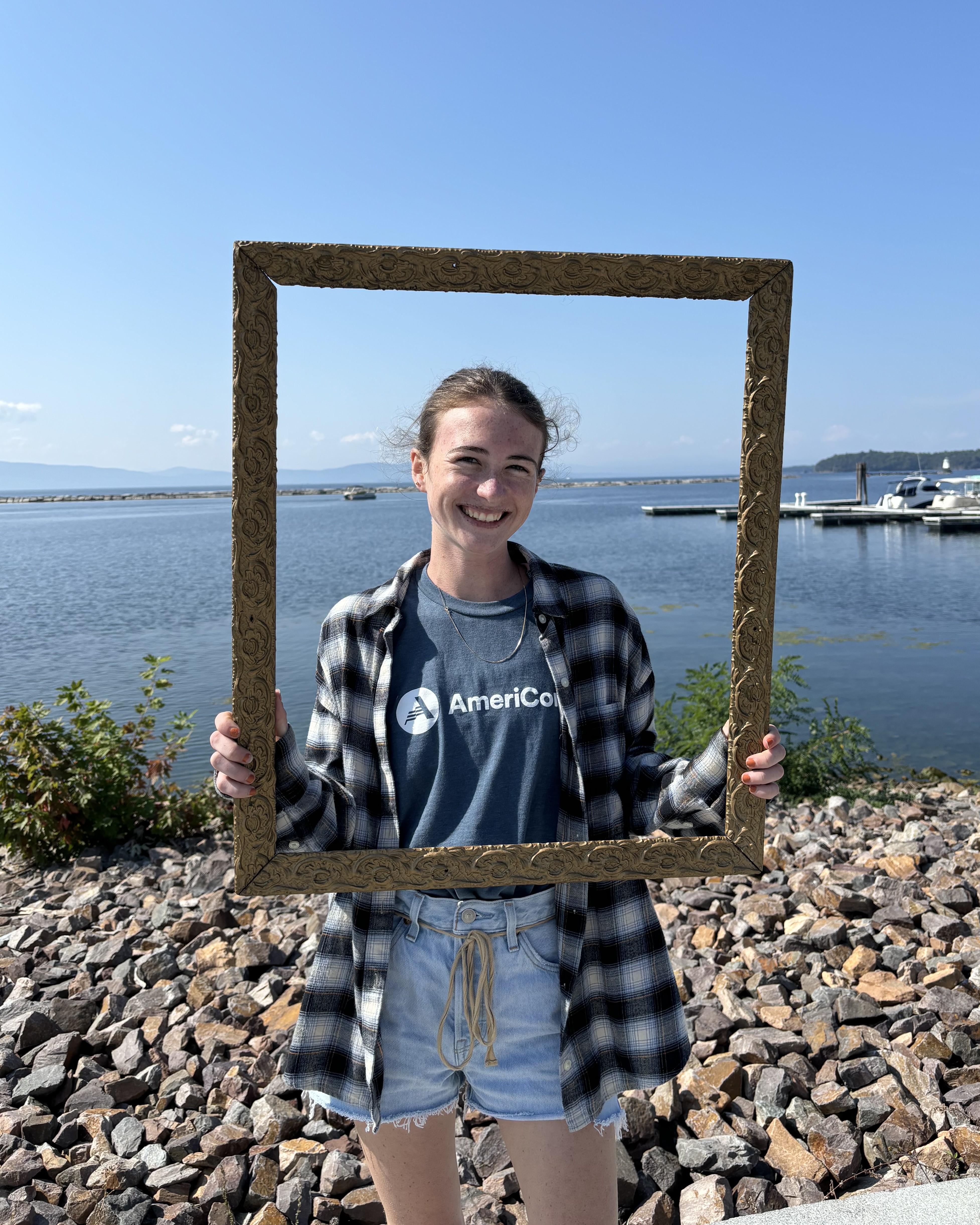 ECO AmeriCorps member, Gracie Grimes