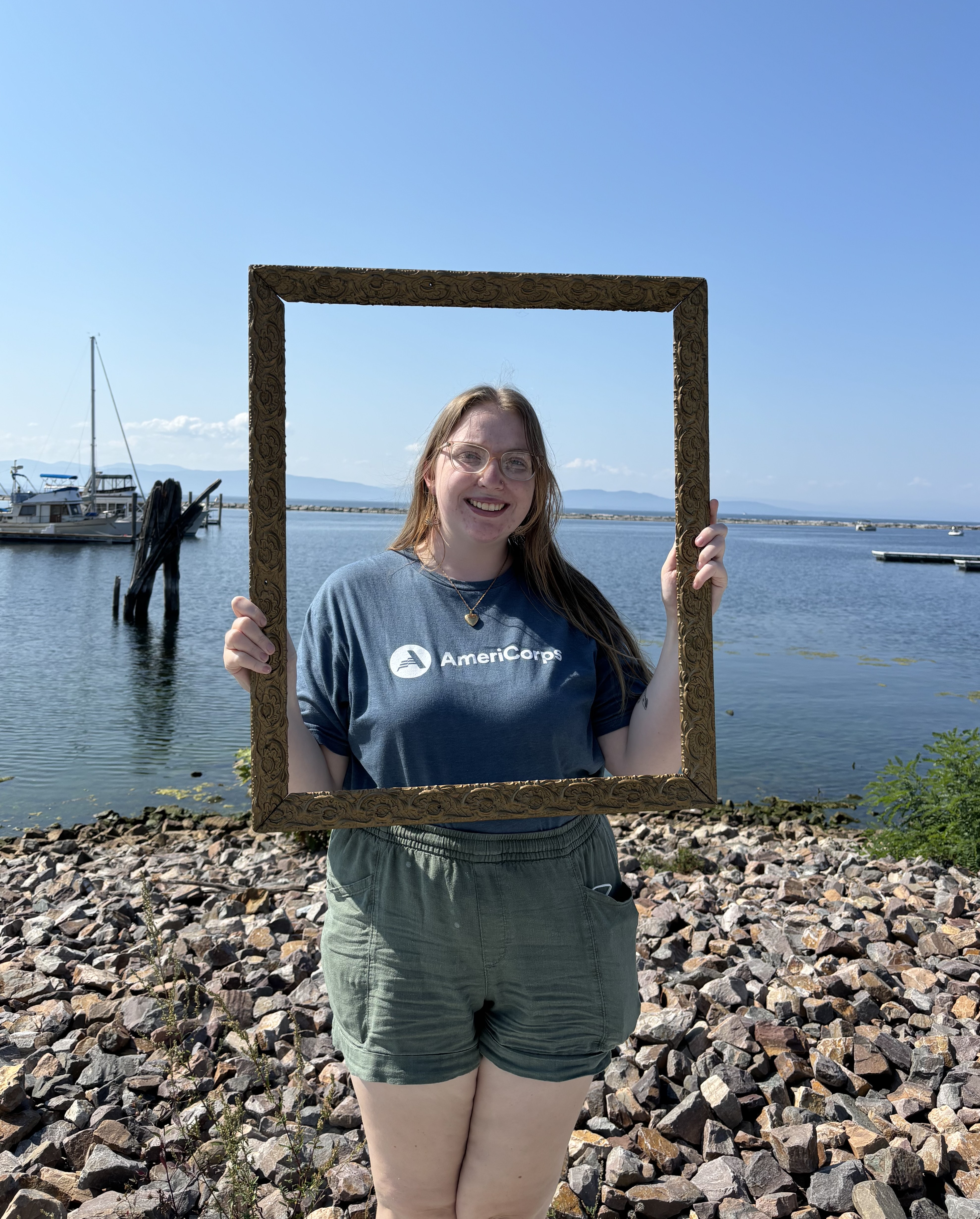 ECO AmeriCorps member, Clare Wangard