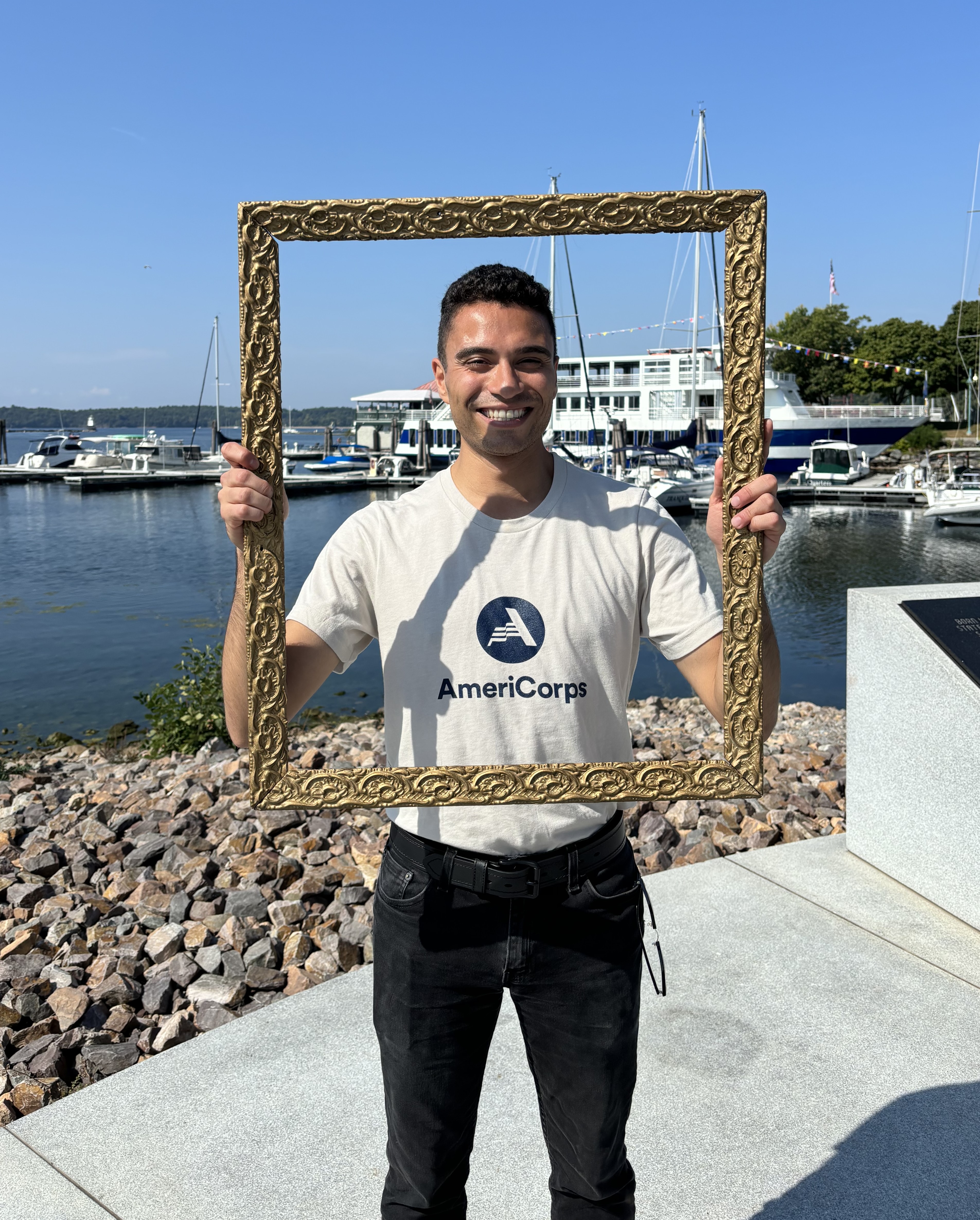 ECO AmeriCorps member, Matt Rios