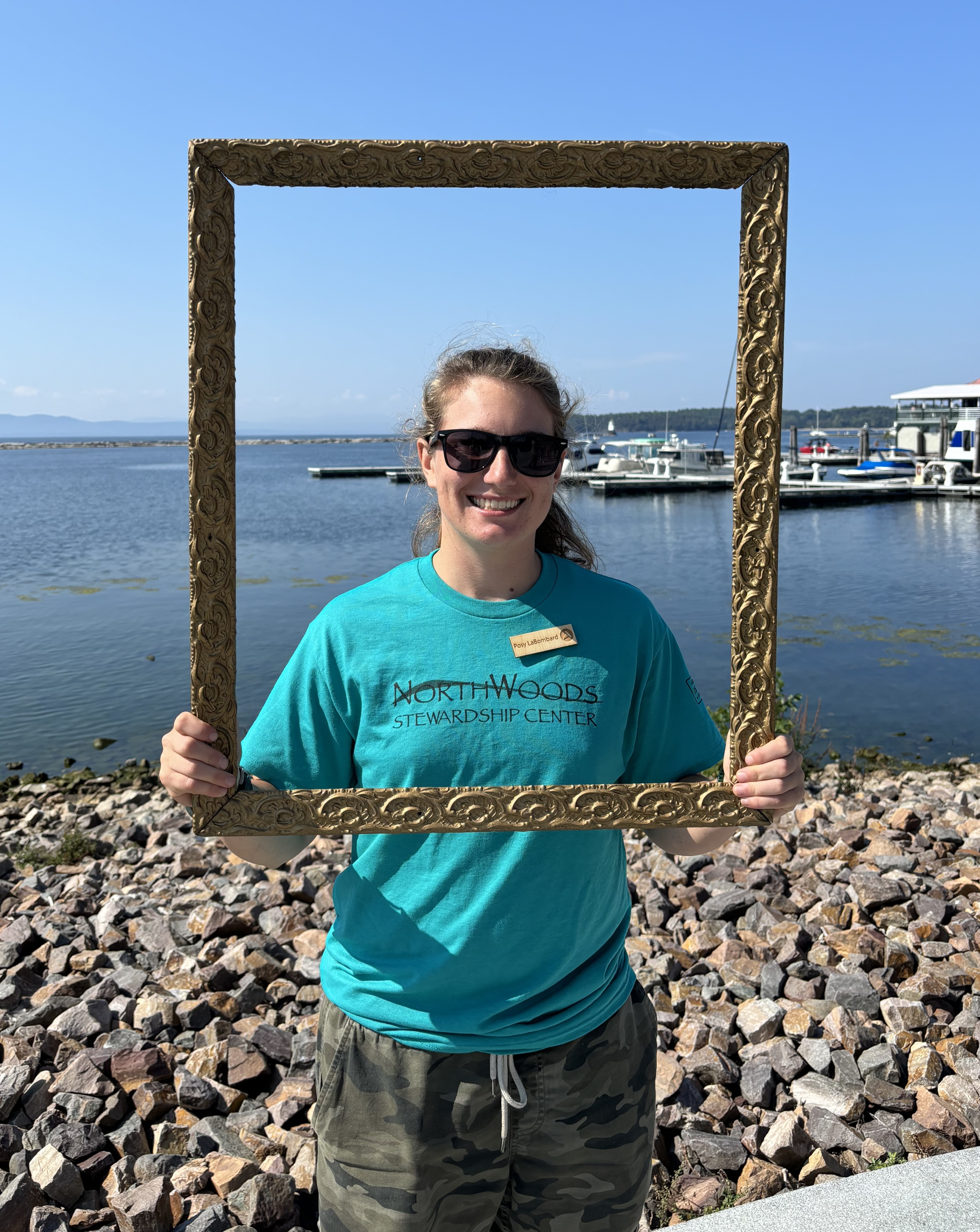 ECO AmeriCorps member, Posy LaBombard