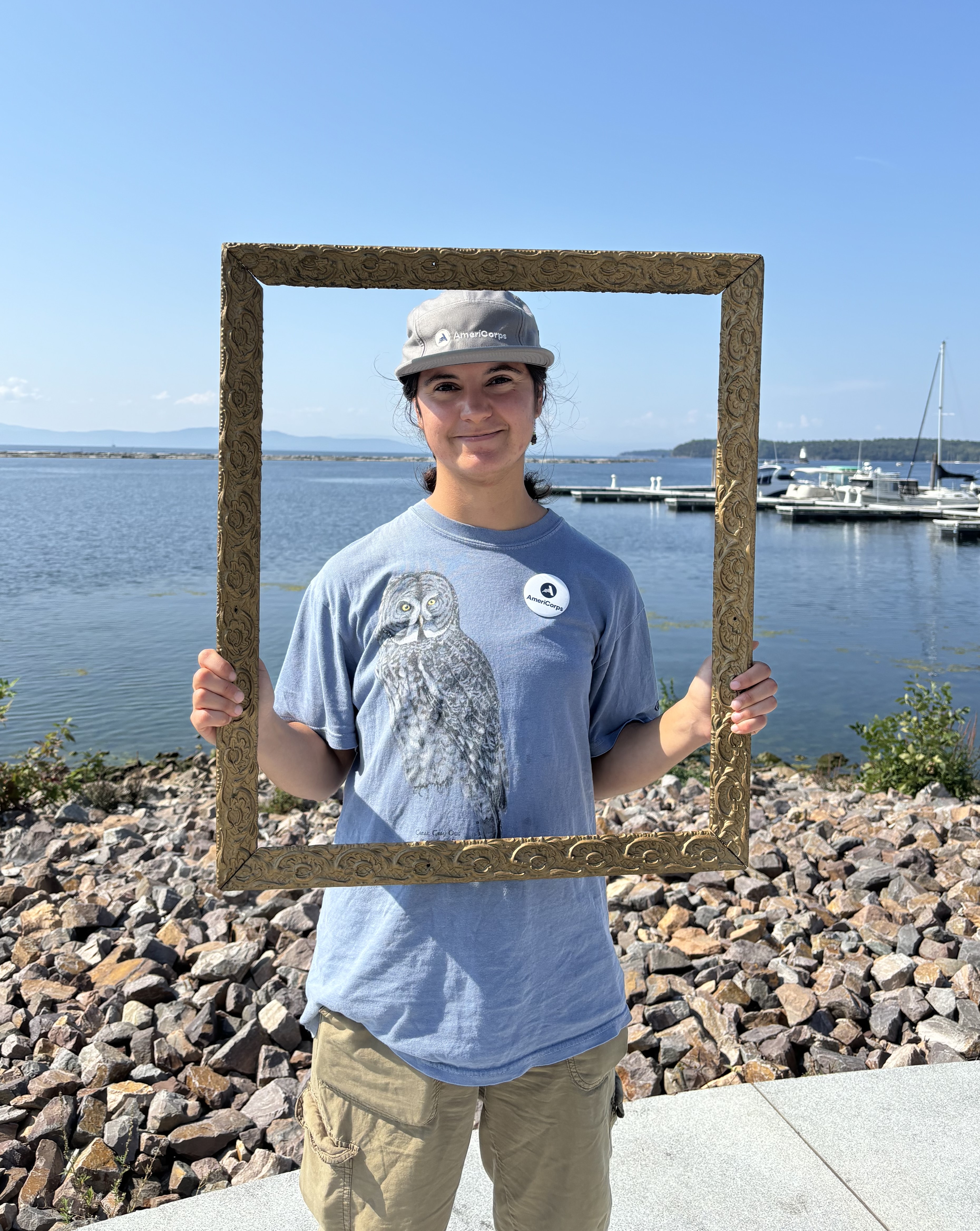 ECO AmeriCorps member, Julia Riesman