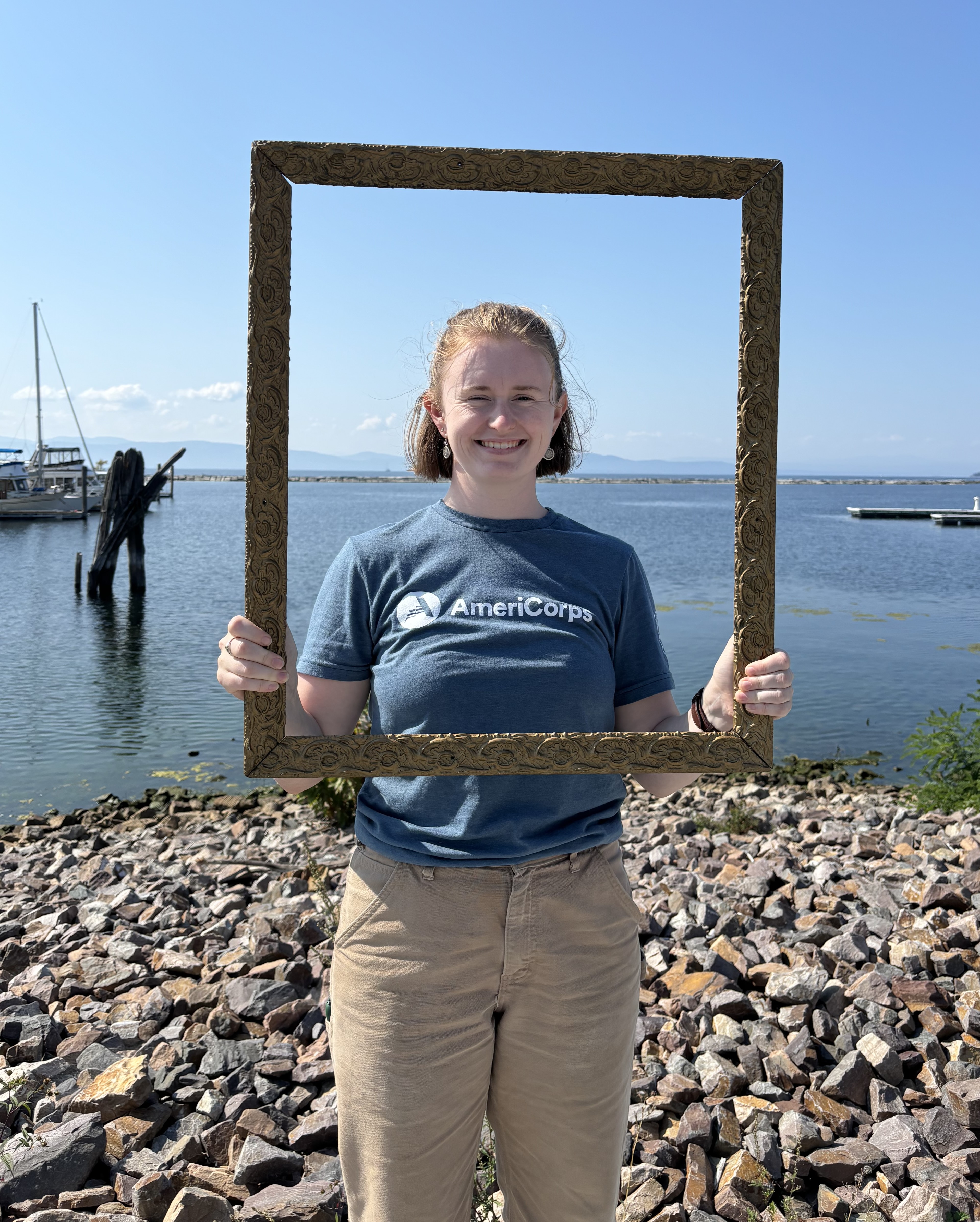 ECO AmeriCorps member, Nora Brown