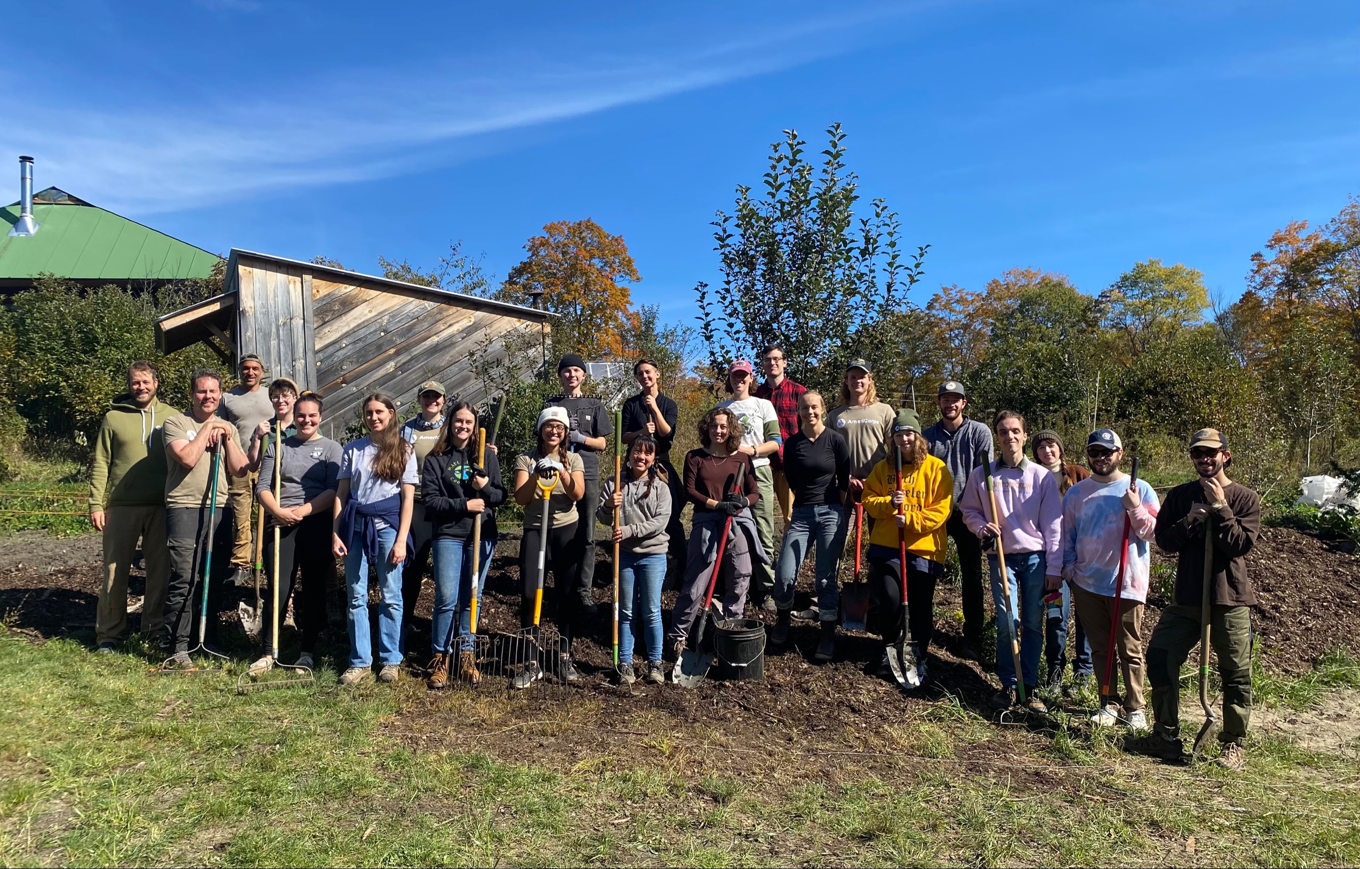 Group of Americorps members 