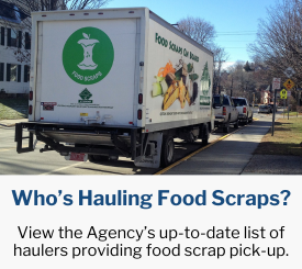 truck hauling food scraps