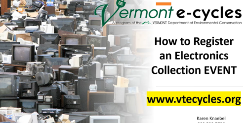 image of How to Register a Vermont Electronics Collection Event video