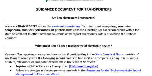 Image of the transporter guidance document