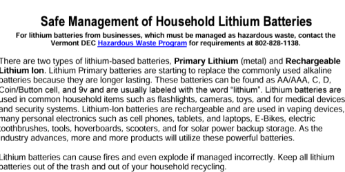 image of  Li-Ion Factsheet