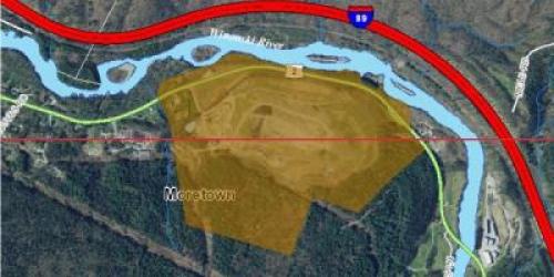 Groundwater reclassification map for Moretown