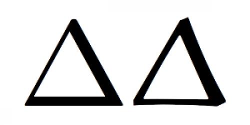 Dual delta symbols
