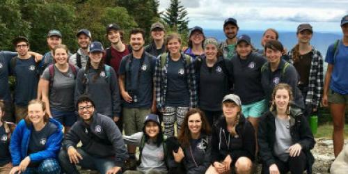 Group photo of Americorps members