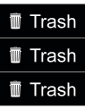 Trash Bin Stickers