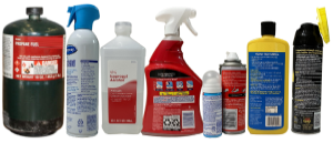 Photo of household hazardous products