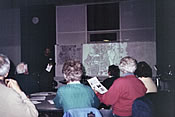 People at an Englesby Brook Watershed Restoration Plan Meeting