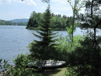 Natural Lakeshore on Lake Eden