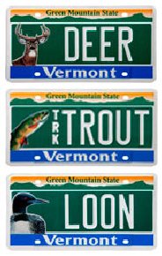 Conservation license plates 