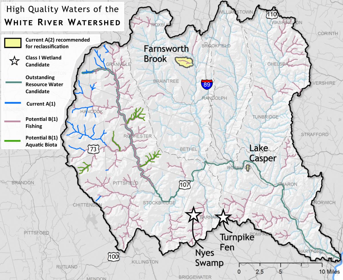 Protection Priorities in the White River Basin