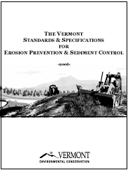Cover of VT Standards and Specifications for Erosion Prevention and Sediment Control
